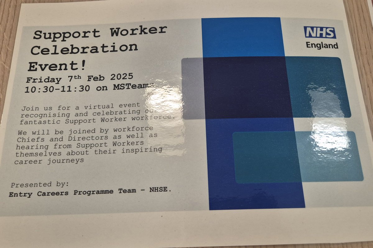 Calling all Woodview HCSWs we are holding a little celebration event today;  alongside the MS teams event below! 
Come along to the skills lab between 10.30am and 11.30am 🎉🎉🎉
#weareateam
