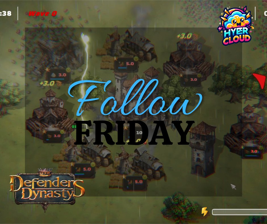 🖐️Welcome to #FollowFriday ! 🖐️

Let's support each other by:
- 👍Folllowing,
- 🙏Reposting &amp;
- 🫶Liking.

#indiegame #indiedev #gamedev #game #strategygame #gamedevelopment