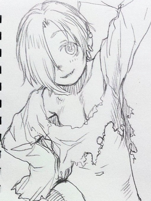 新しい衣装を纏う小梅 