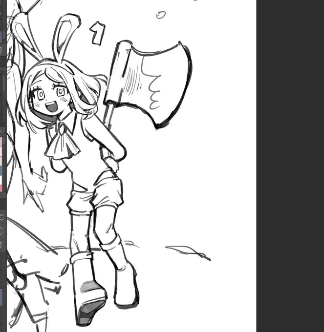 かわいく描けた 
