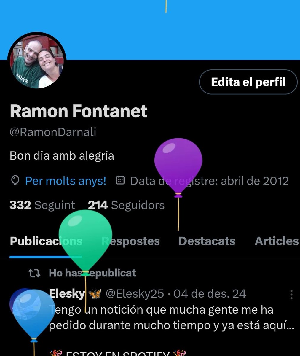 Globus al meu perfil, Ole