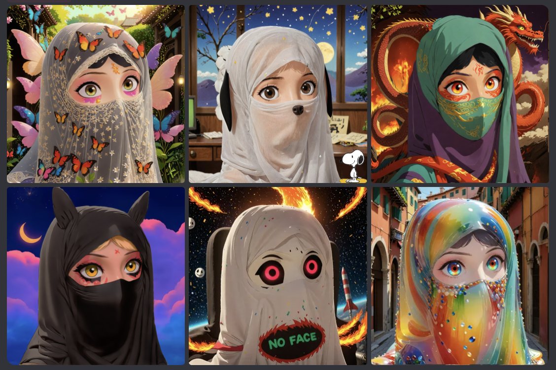Just dropped 6 new art updates for your <a href="/Niqadys/">Niqadys✨🧕</a> in the Niqady shop on our Discord: discord.com/channels/12526…

Who wants one?

Available for sale now!