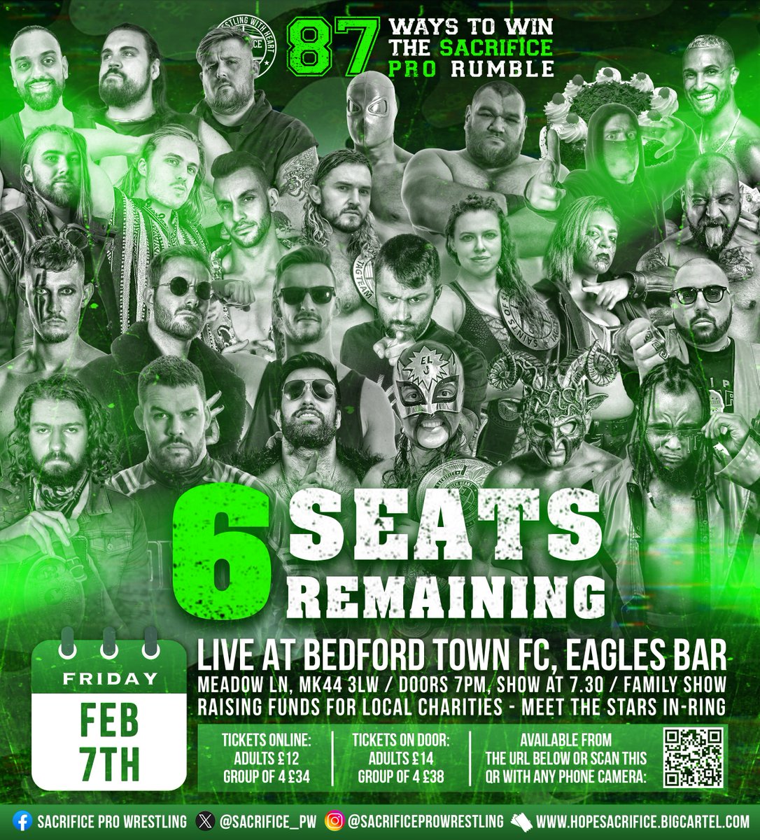 🚨 If you’re looking to buy on the door, we’d really hate to turn you away.

FINAL Tickets, available at the link below.

—-
🎟️ @ buff.ly/3OhZlX3