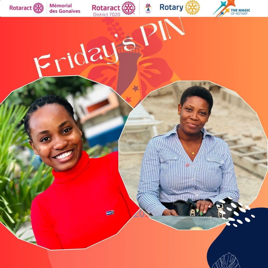 RotaractGves's tweet photo. 🔥🔥🔥It’s Pin Friday 🔥🔥🔥
Happy Friday 
🥰🥰🥰🥰🥰🥰🥰🥰🥰🥰
.
.
.
.
.
#LeadInspireGrowHopeTransform
#LightRD7020
#RotaractlsLight
#RotaractClubMemorialGonaivesIsLight
#Bewell
#PeacebuildingAndConflitPreventionMonth
#rotaractdistrict7020 https://t.co/c7QRMmcbso