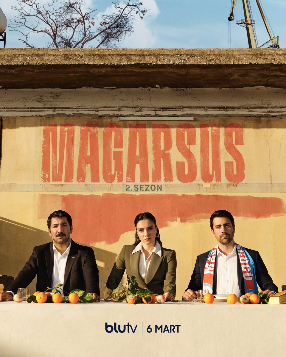 Hazırlanın. Mevzu bu kez büyük. 

Magarsus yeni sezonuyla 6 Mart’ta sadece BluTV’de. 🍊