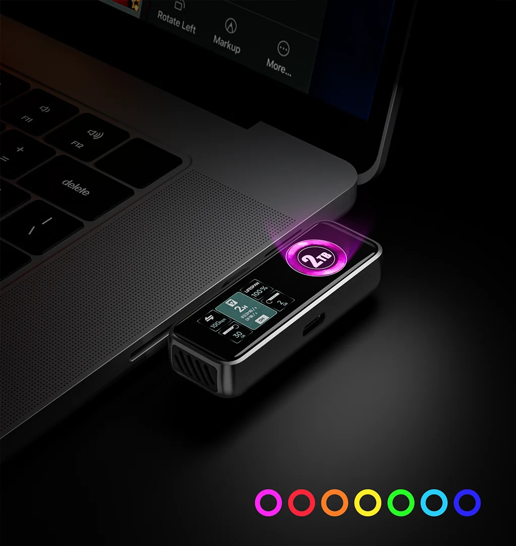 ZIKETECH's tweet image. ZIKE Z791C Next Level USB-C Magnetic Extended Storage – Universal Compatibility.

No matter the device—iPhone, MacBook, iPad, PlayStation, or Android—our storage offers seamless data access across all platforms. 🚀📱💻

#ZIKE #UniversalCompatibility #MobileStorage #USBCTech