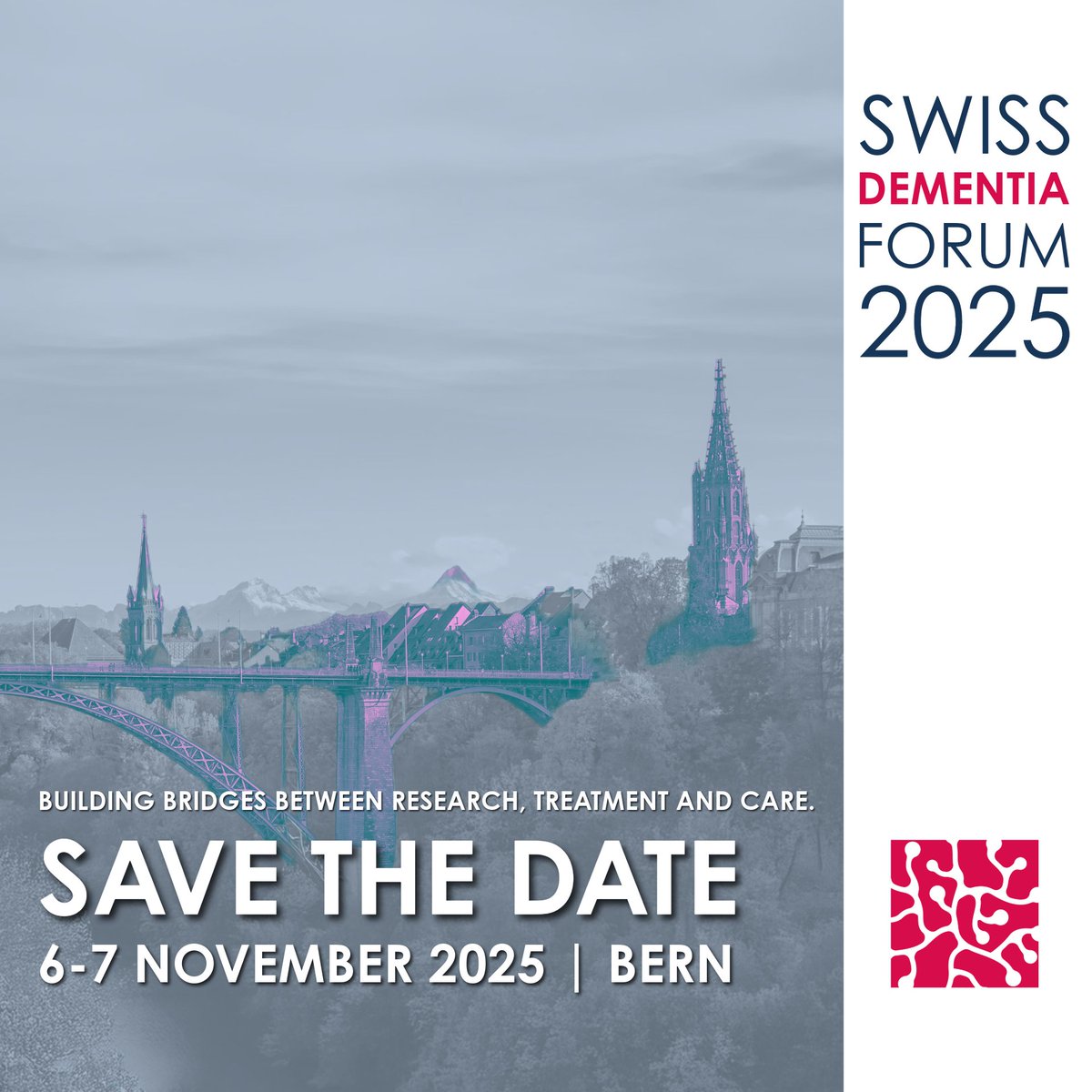 Save the Date: Swiss Dementia Forum 2025

Join top experts and explore the latest in dementia research, treatment &amp; care. Don't miss out on this important event!

Details &amp; registration to follow. 🔗swiss-dementia-forum.ch
