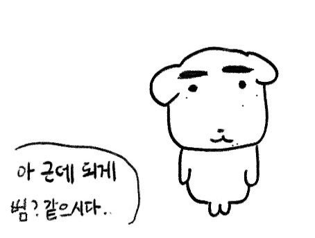 아 근데 되게 범? 같으시다..