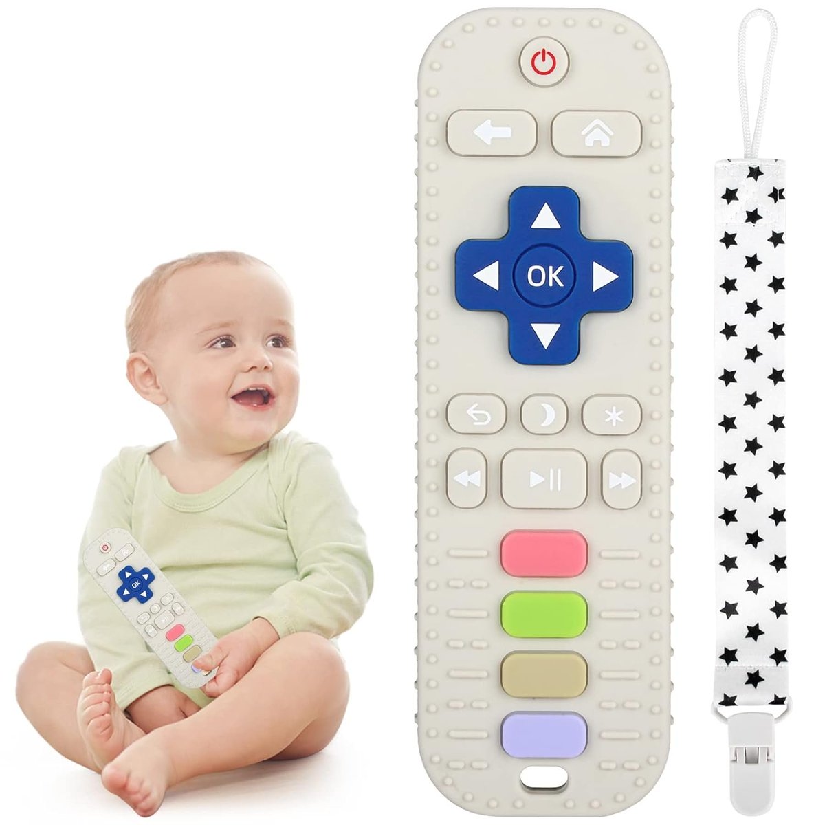 DealsHubz's tweet image. Chuya Silicone Baby Teether Toy TV Remote Control Shape Chew Toy for $5.93

sovrn.co/ty8k5bq

#Silicone #Baby #Teether