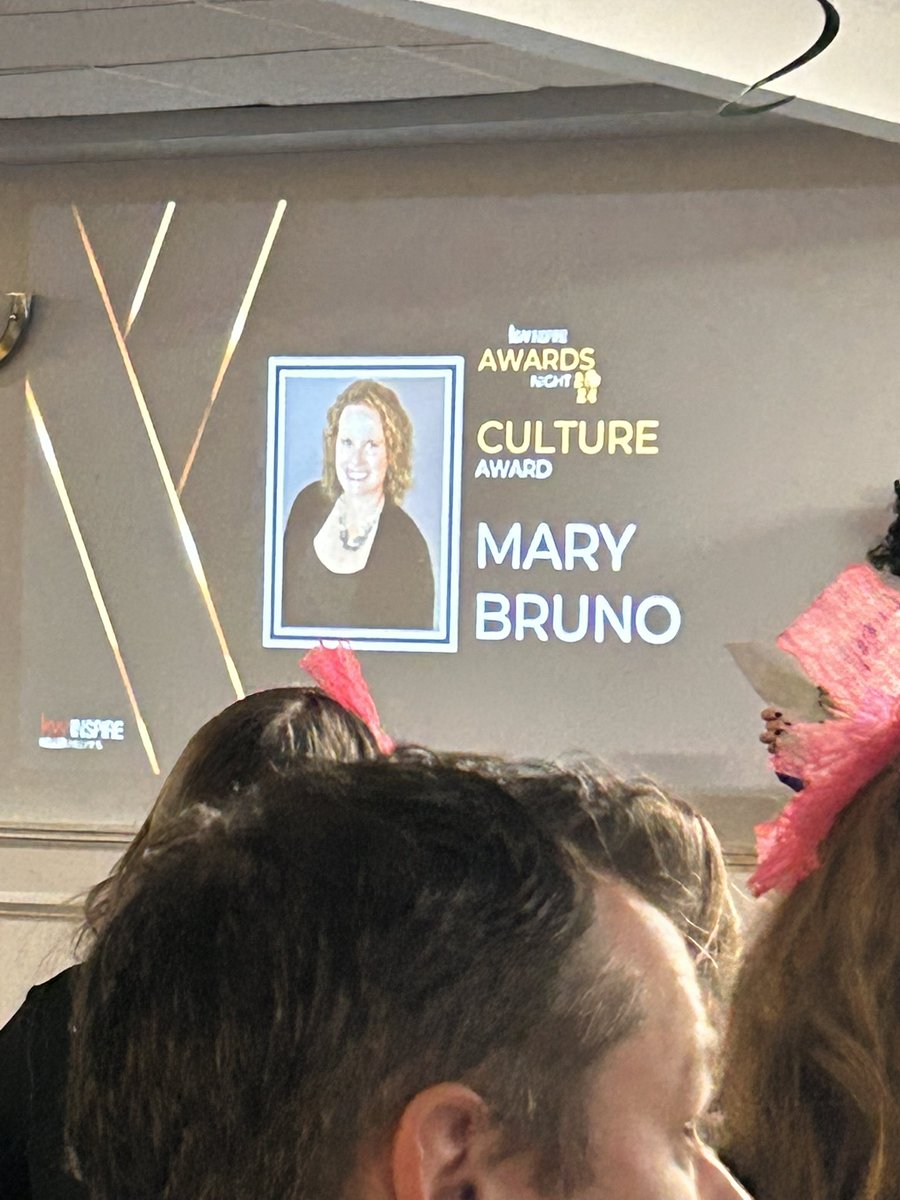 Culture beats everything!!!! Culture has the greatest impact on everything. 

Super proud of my wife who was the recipient of the Culture Award for her Brokerage. 

This award is a top award voted on by the entire membership because of the impact she has had on her organization.