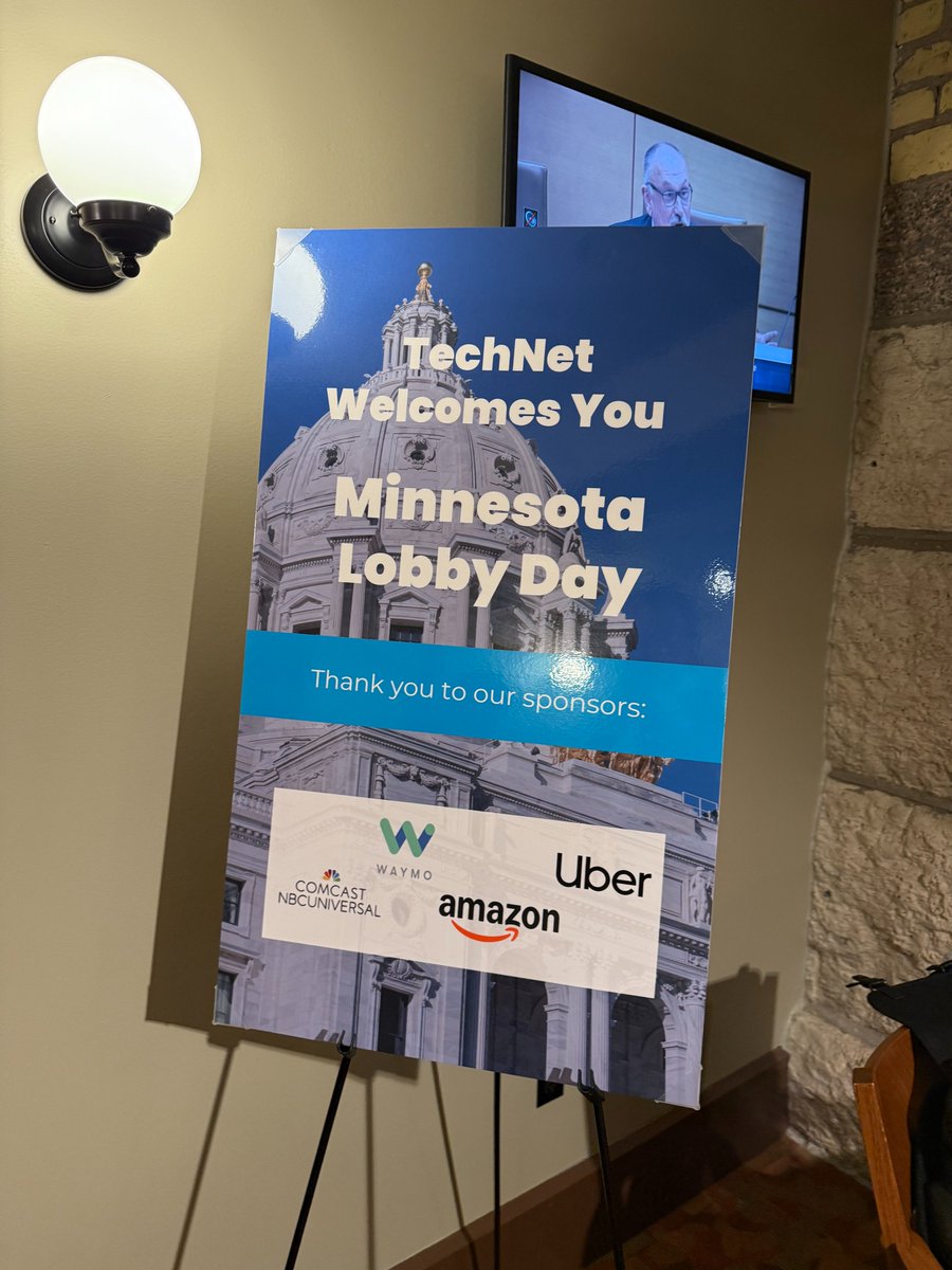 TechNetMidwest's tweet image. Today, TechNet held its Minnesota Lobby Day in St. Paul. Special thanks to all the lawmakers and staff who took the time to meet with members of the Innovation Economy. And thanks to our sponsors who made it possible @Uber, @amazon, @comcast, and @Waymo