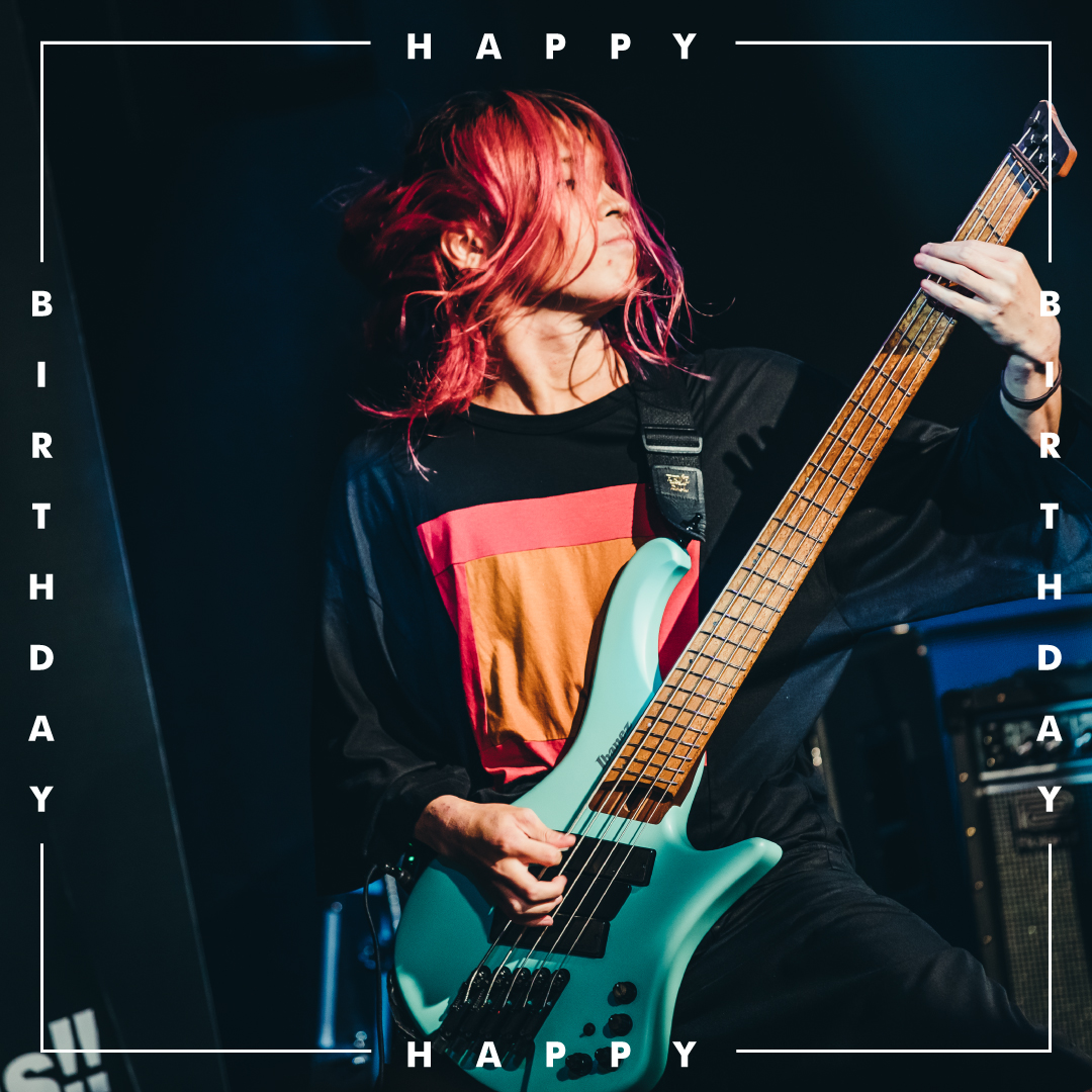 ⚡HAPPY BIRTHDAY⚡

💬本日2月26日は、ワンショットのベーシスト・OJOUさんのお誕生日です。おめでとうございます！

#OJOU <a href="/OJOU_oneshots/">OJOU</a>
#ワンショット <a href="/oneshots_band/">ワンショット Official X</a>