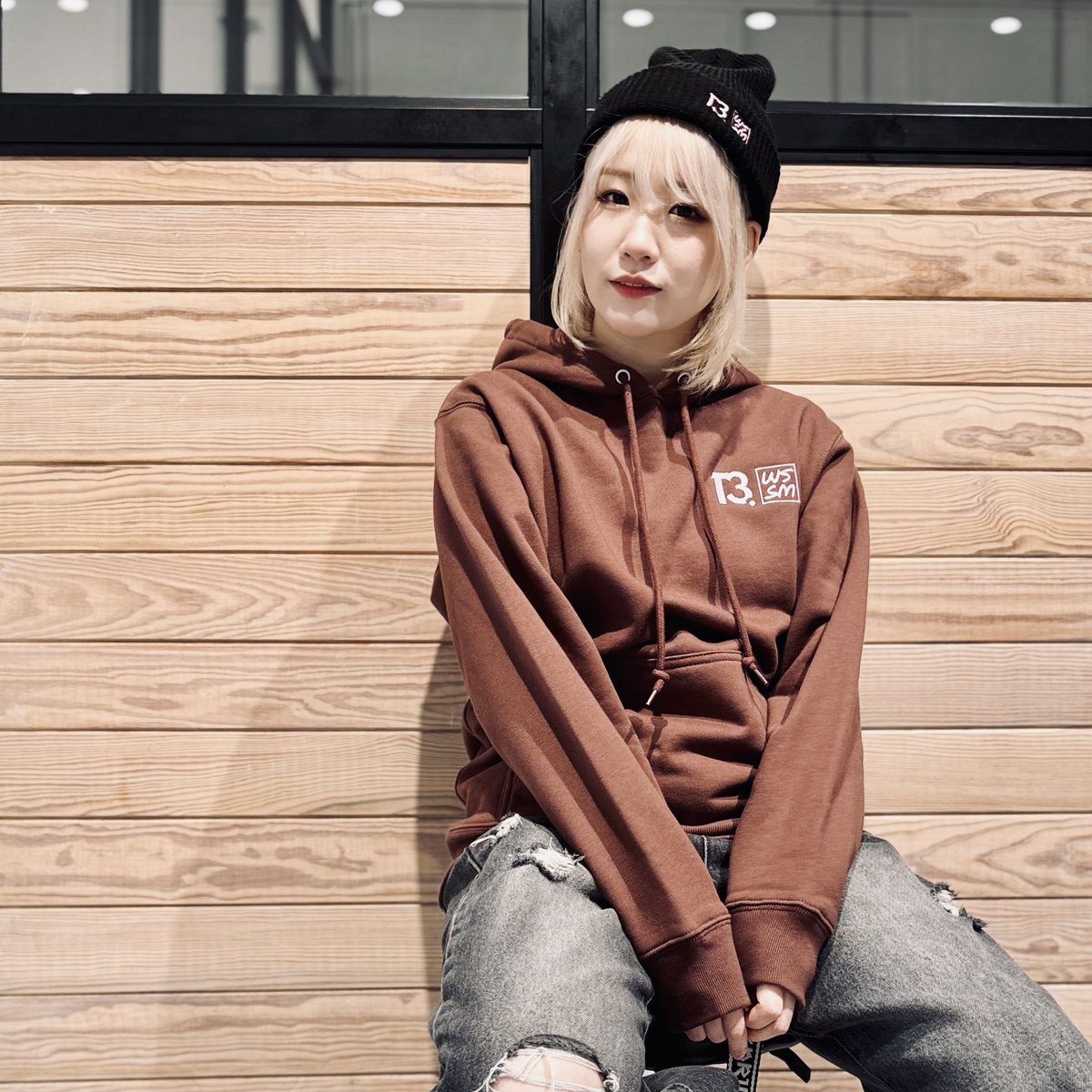 kdmknj_official's tweet photo. Model：@cocotandayo_ 

KDMKNJ×To three Beanie Black
#KDMKNJ 
#KDM 
#KNJ 
#WSWS 
#tothree 
#tintmylife 
#takeiteasy 
#thankyou 
#t3 
#secondlogo 
#beanie 
#black 
#wakiyun 
#sharesomethingwithsomebody 
#お裾分け 
#collaboration 
#exclusive 
#wname 
#okinawa 
#tokyo 
#七々原瑚子 https://t.co/a05QAFH5t7