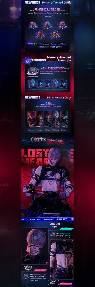 Love_Deepspace's tweet image. The New 5-Star Memory Wish Pool [Tomorrow's Catch-22] is Coming Soon!

⚠️Trailer of New 5-Star Memory Series [Tomorrow's Catch-22] Released!
⚠️Event Duration: 5:00 AM, Feb. 10 - 4:59 AM, Feb. 27 (Server Time)

⚠️Event Detail
1. During the event, you can select three out of the…