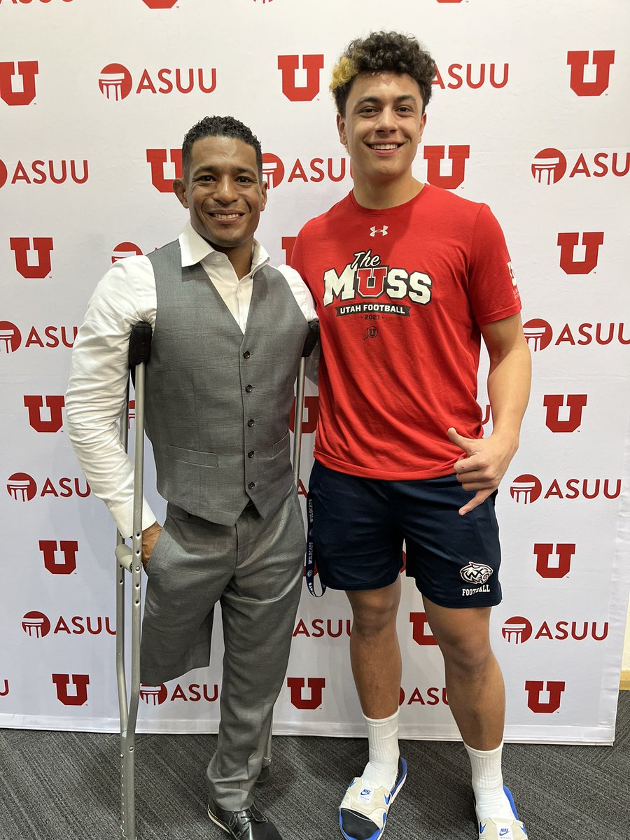 Viliami Tapa’atoutai (@viliamitapa) on Twitter photo I had a great time listening and learning from <a href="/ARobles125/">Anthony Robles</a> tonight at the U! I’m so excited to use your lessons in my life and football career. Thank you! I had a great time listening and learning from <a href="/ARobles125/">Anthony Robles</a> tonight at the U! I’m so excited to use your lessons in my life and football career. Thank you!