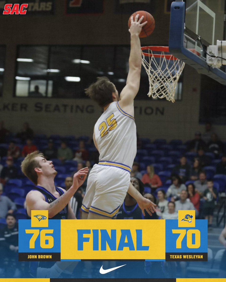 John Brown Men's Basketball tweet media