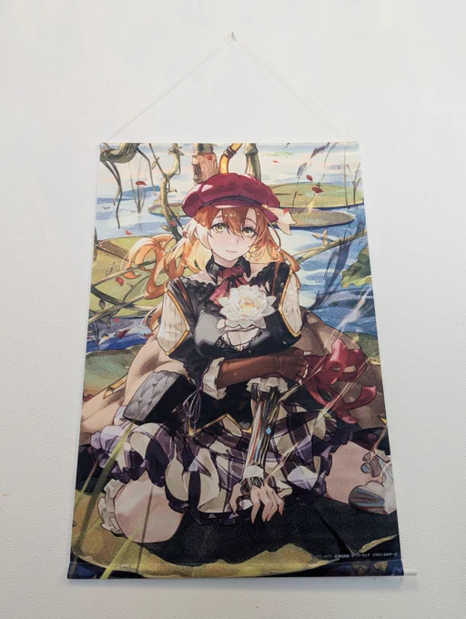 『フェアリーメイド』ゲーマーズ様での購入特典のタペストリー、とっても綺麗です!まだ在庫があるみたいですので、ご興味のある方はぜひ…! 