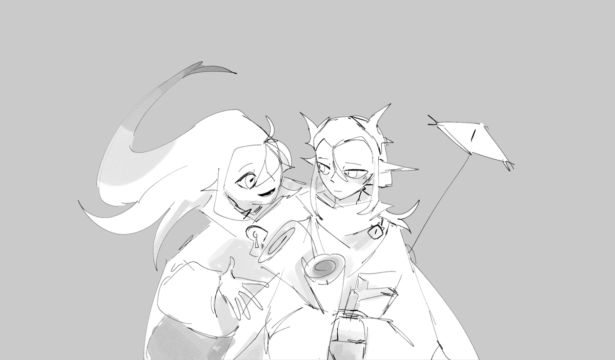 Shadow Fae base around the comic i made for them #shadowfaerie