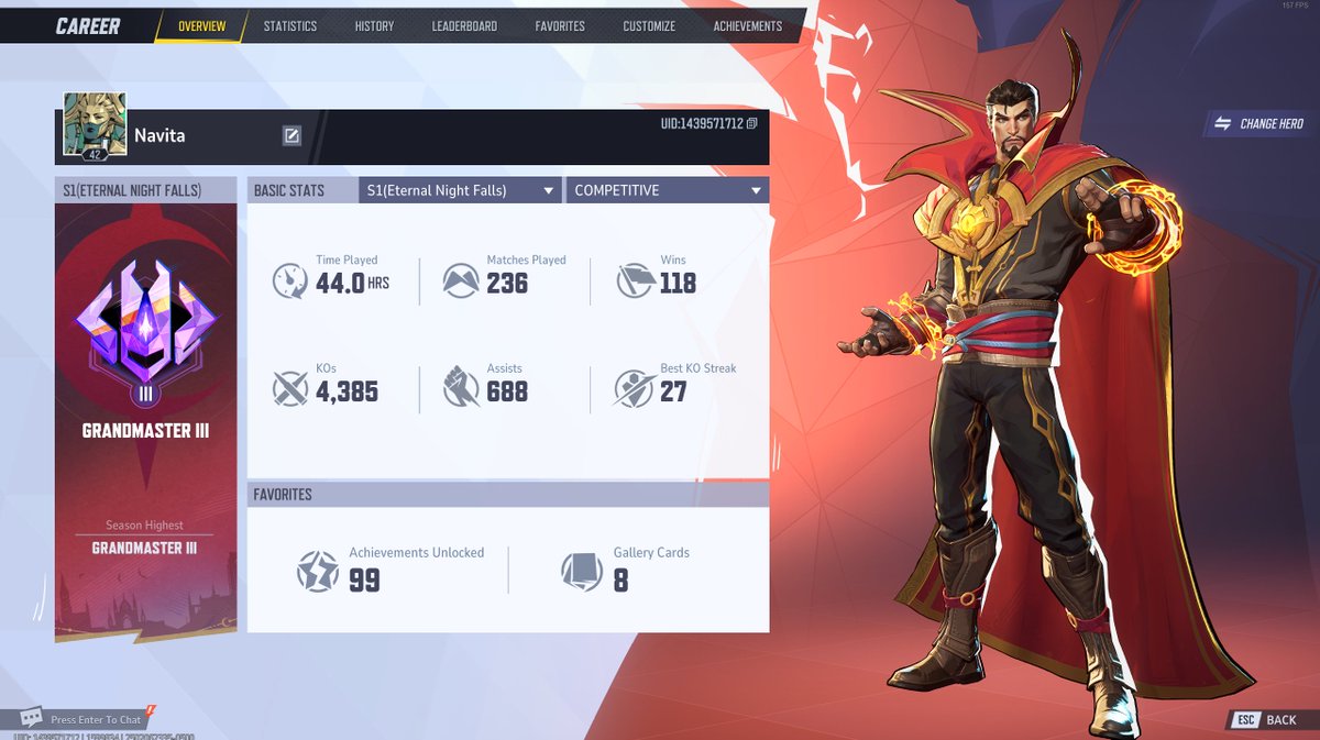 Grandmaster Strange happened today