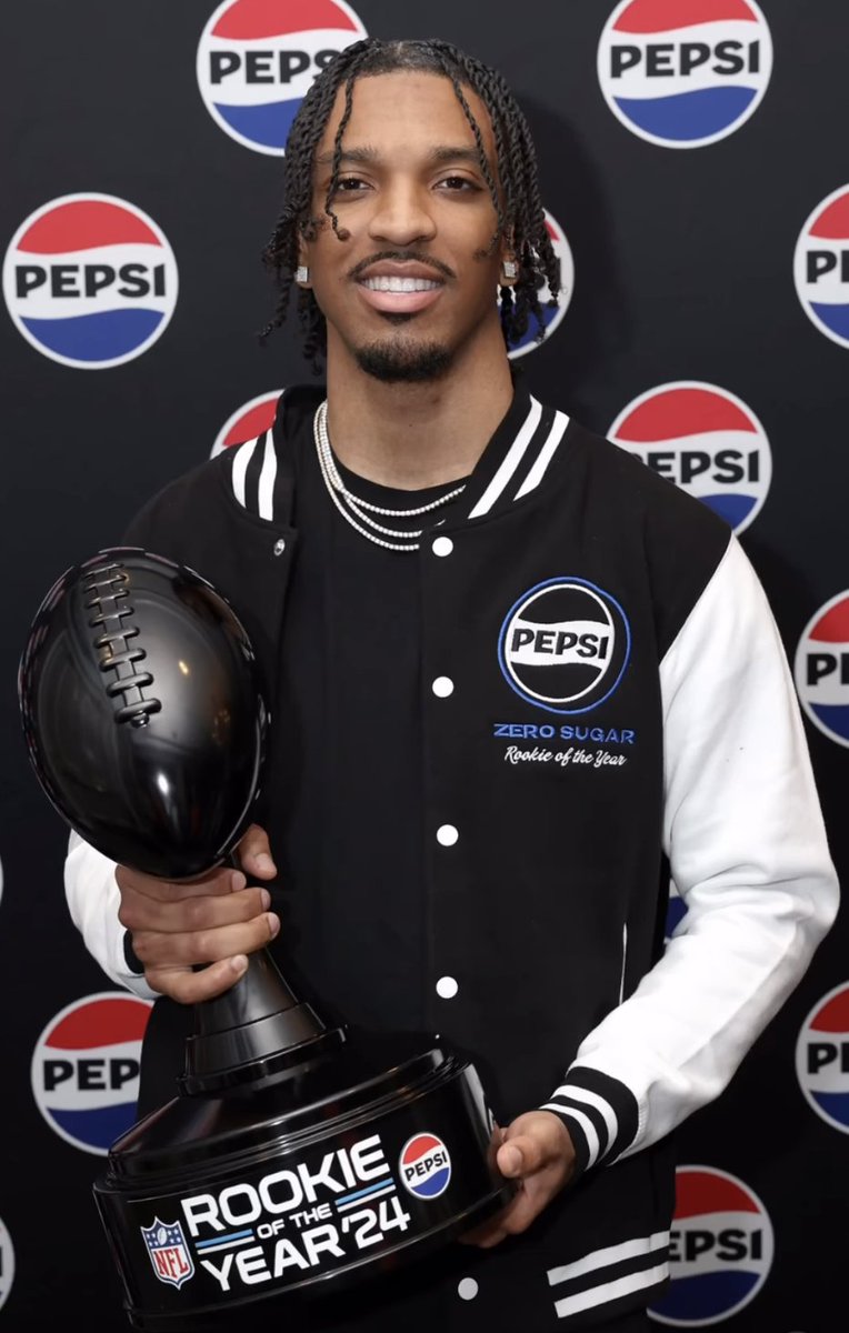 CONGRATULATIONS to <a href="/Commanders/">Washington Commanders</a> Jayden Daniels <a href="/JayD__5/">Jayden Daniels</a> for being awarded <a href="/NFL/">NFL</a> Offensive Rookie of the Year! An honor so very well deserved. This young man is an inspiration and a symbol of resilience, determination, and hope!