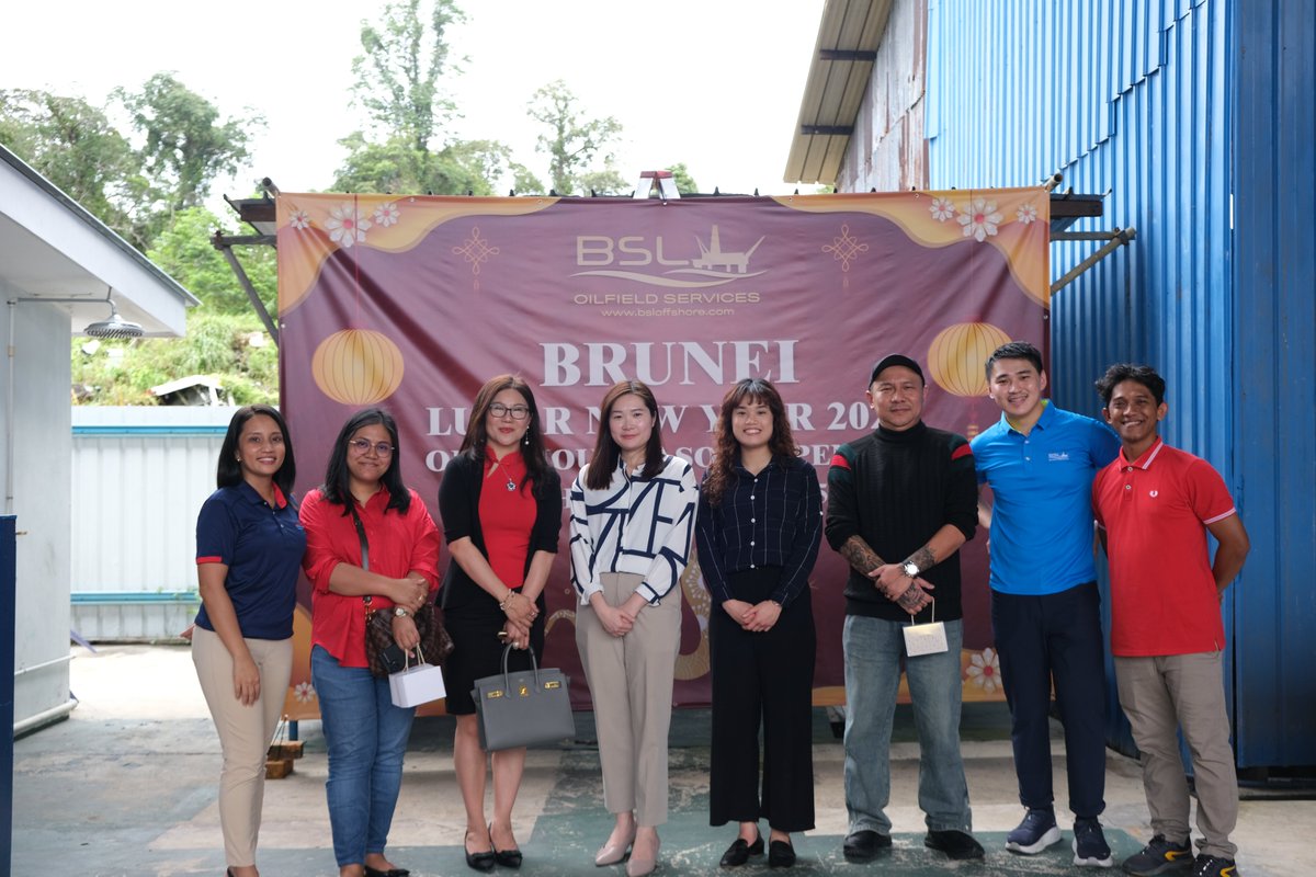 bsloffshore's tweet image. 🧧𝗕𝗦𝗟 𝗕𝗿𝘂𝗻𝗲𝗶 𝗖𝗡𝗬 𝗢𝗽𝗲𝗻 𝗛𝗼𝘂𝘀𝗲 &amp;amp; 𝗦𝗼𝗳𝘁 𝗢𝗽𝗲𝗻𝗶𝗻𝗴🧧 Grateful for the trust &amp;amp; collaboration of our partners, clients, and peers. Your support fuels our journey as we step into 2025 in oil &amp;amp; gas industry.

#BSLOilfieldServices #BSLBrunei #OffshoreContainers