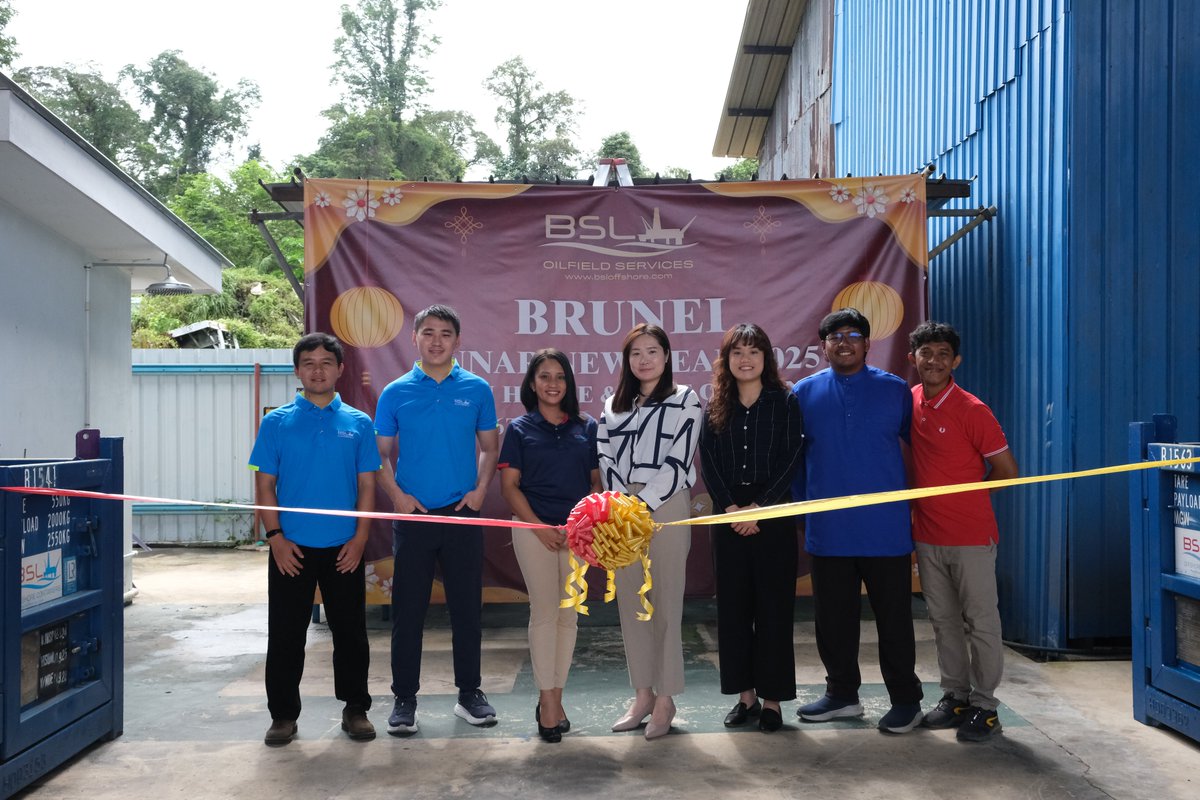 bsloffshore's tweet image. 🧧𝗕𝗦𝗟 𝗕𝗿𝘂𝗻𝗲𝗶 𝗖𝗡𝗬 𝗢𝗽𝗲𝗻 𝗛𝗼𝘂𝘀𝗲 &amp;amp; 𝗦𝗼𝗳𝘁 𝗢𝗽𝗲𝗻𝗶𝗻𝗴🧧 Grateful for the trust &amp;amp; collaboration of our partners, clients, and peers. Your support fuels our journey as we step into 2025 in oil &amp;amp; gas industry.

#BSLOilfieldServices #BSLBrunei #OffshoreContainers