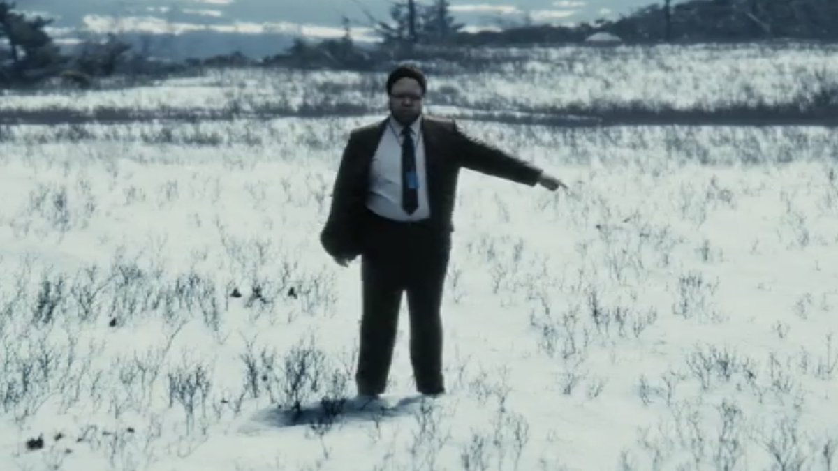 litlefishes's tweet photo. this was extremely eerie, they didn’t lie about s2 being a whole lot darker #severance https://t.co/MNyhMERCyP