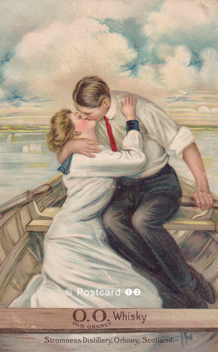 postcard13's tweet image. Advertising art postcard for OO Whisky, Old Orkney brand
#whisky
#distillery
#orkney
#advertising
#oldpostcard