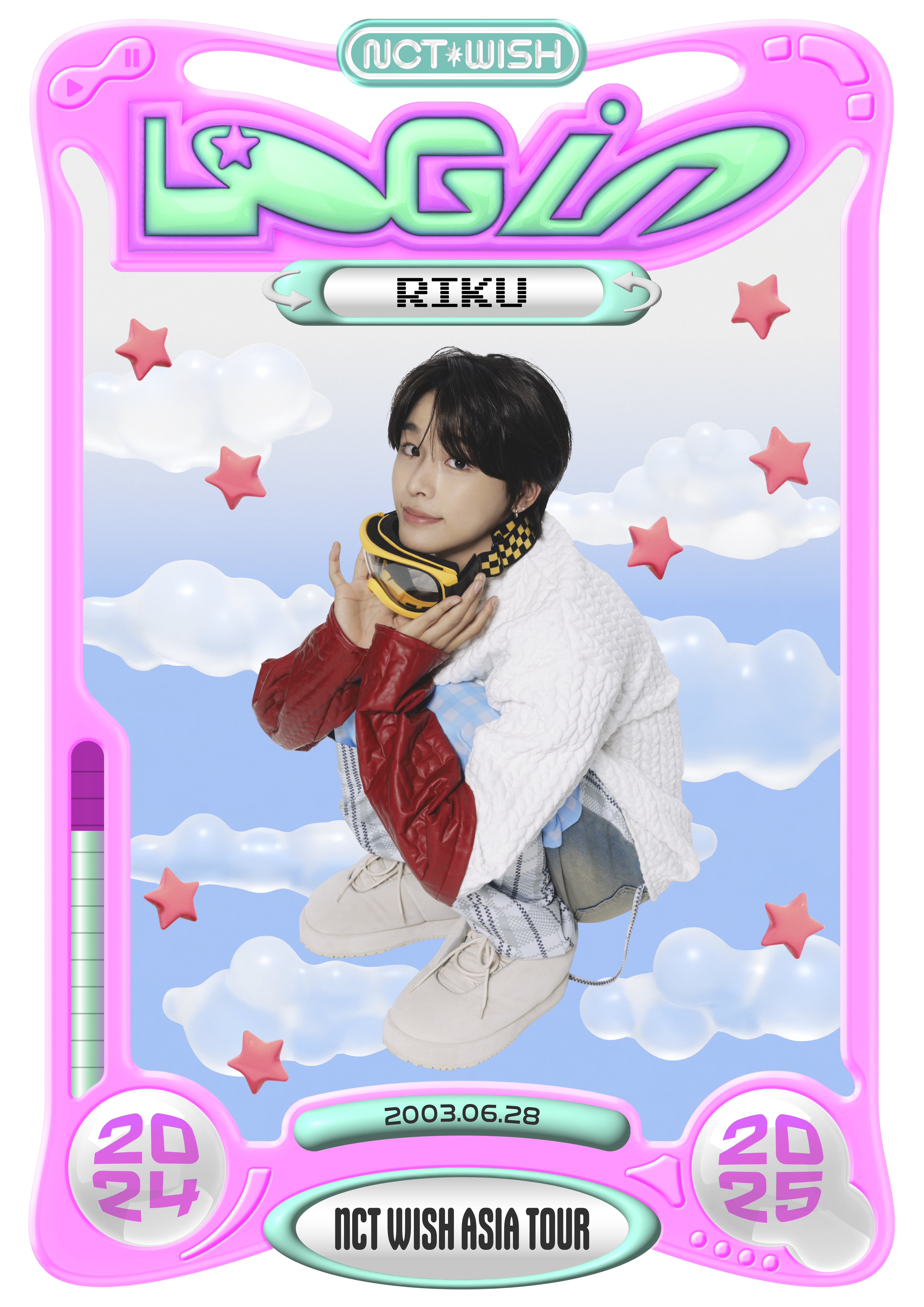 NCT WISH RIKU リク 直筆サイン入り チェキ