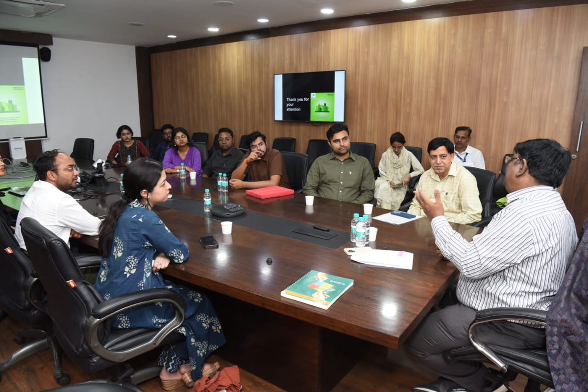 MumbaiMetro3's tweet photo. IAS Officer Trainees (2024 batch) visited Aqualine as part of their winter study tour. They visited  #Shitladevi metro station to get an insight on urban transport and infrastructure planning. The Trainees had interaction with Mr. R. Ramana, Director (Planning & Real Estate Development/ NFBR) at MMRC HQ followed by a train ride from #BKC to #CSMIA-T1 

@AshwiniBhide @RamanaR4 @SubodhGupta_ @LBSNAA_Official 

#IASTrainees2024
#MumbaiMetro3 #ConnectingTheUnconnected #AquaLine #MMRC #MumbaiUnderground