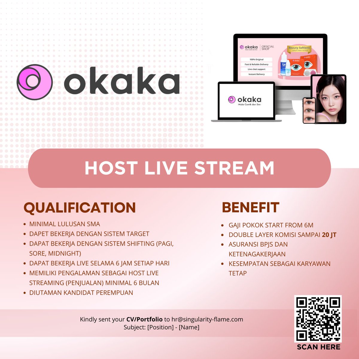 Recruiment Host tweet media