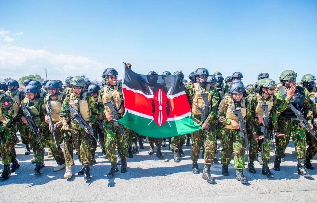 The Pride of Africa <a href="/KenyaAirways/">Official Kenya Airways</a> touched down at Toussaint Louverture International Airport in Haiti. On board was the fourth Kenyan contingent joining the  <a href="/HaitiMSS/">Haiti MSS</a> Family.

They were welcomed by President of the Transition Presidential Council (TPC) alongside Prime Minister