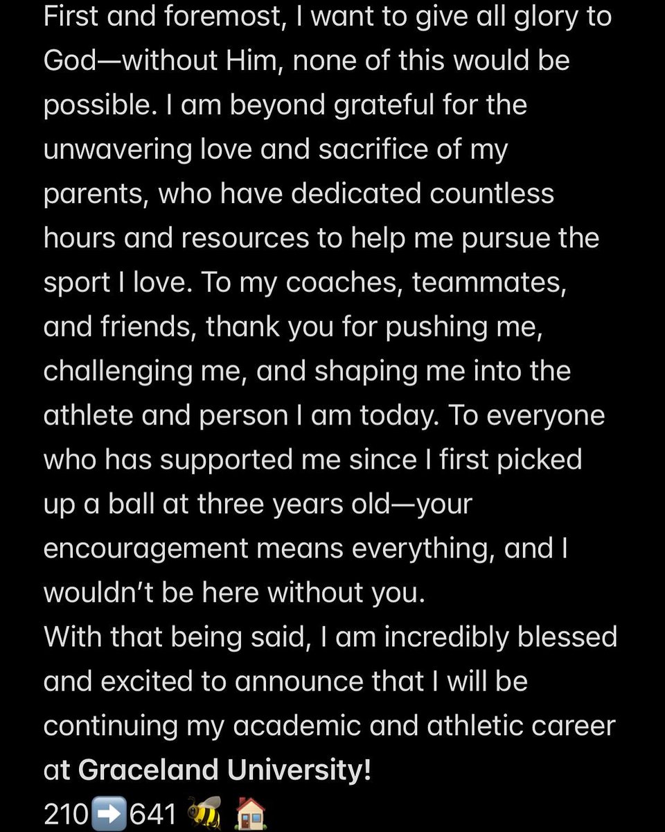 100% COMMITTED!! 
<a href="/CoachRoss_FB/">Patrick Ross</a> <a href="/CoachStaback/">Coach Phil Staback</a> <a href="/CoachKoppelmann/">Coach Koppelmann</a> <a href="/GracelandFB/">Graceland Football</a> <a href="/CornerstoneFB/">Cornerstone Warrior Football</a> <a href="/coach9cg/">Clayton Guillory</a>