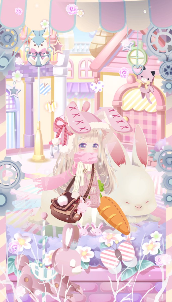 anko_ccp's tweet photo. 日替わりショップの服可愛すぎて即買いした🐰💞

 #CocoPpaPlay 
 #ココプレ https://t.co/KFONFn9zmW