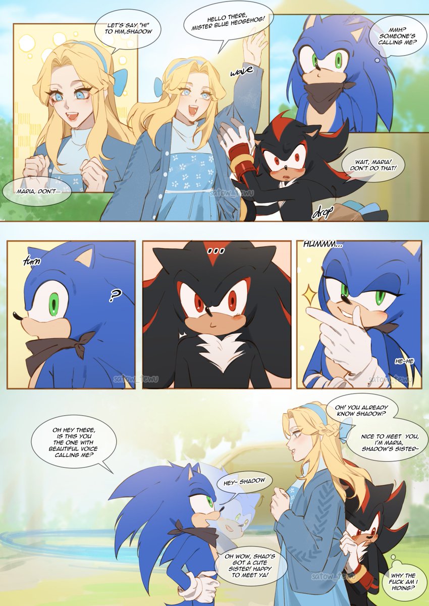 Sonic Boom AU Part 2
#sonadow