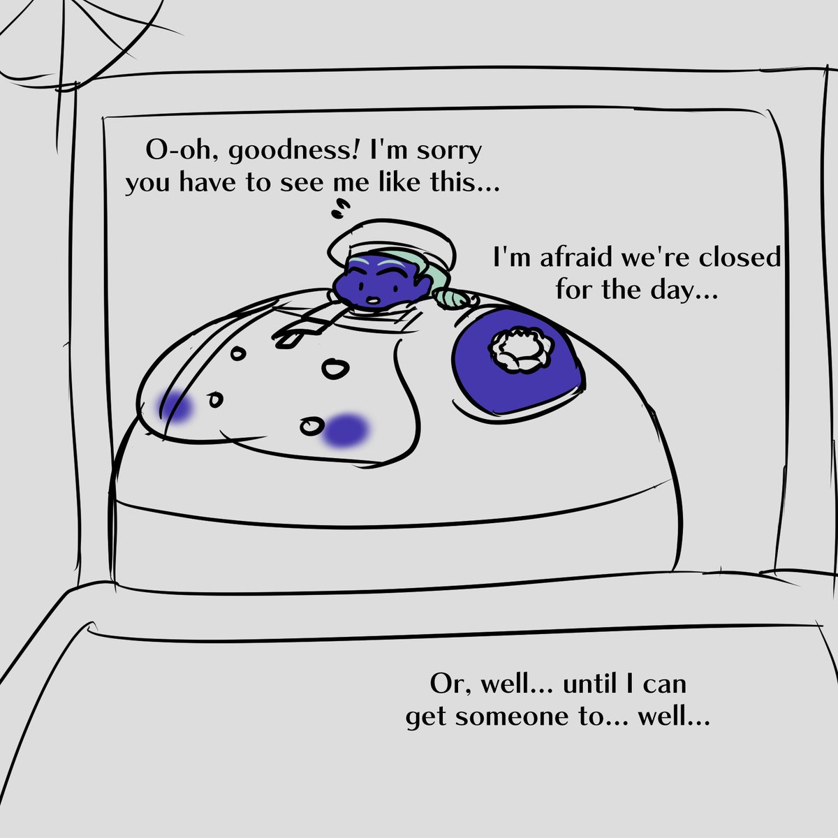 quickish late night katy sketch

because i wanted to draw her again after that last retweet. and also i had something... vaguely similar to this idea kicking around a bit

might take a better crack at this later idk