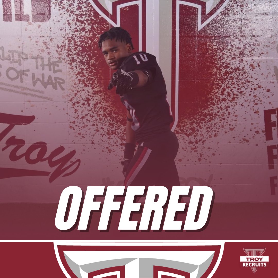 TroyReport (@troy_report) on Twitter photo BREAKING: C/O 2026 <a href="/TroyTrojansFB/">Troy Trojans Football 8x⚔️</a>
has re-offered 4 Star ⭐️5'9" 160lbs RB/WR Alvin Celestin Jr. <a href="/Alvincelestin10/">Alvin Celestin Jr.</a> from Terrebonne High School. He has offers from Tulane, Liberty, Arkansas, Tuskegee & more. #TroyFootball #TroyRecruits BREAKING: C/O 2026 <a href="/TroyTrojansFB/">Troy Trojans Football 8x⚔️</a>
has re-offered 4 Star ⭐️5'9" 160lbs RB/WR Alvin Celestin Jr. <a href="/Alvincelestin10/">Alvin Celestin Jr.</a> from Terrebonne High School. He has offers from Tulane, Liberty, Arkansas, Tuskegee & more. #TroyFootball #TroyRecruits