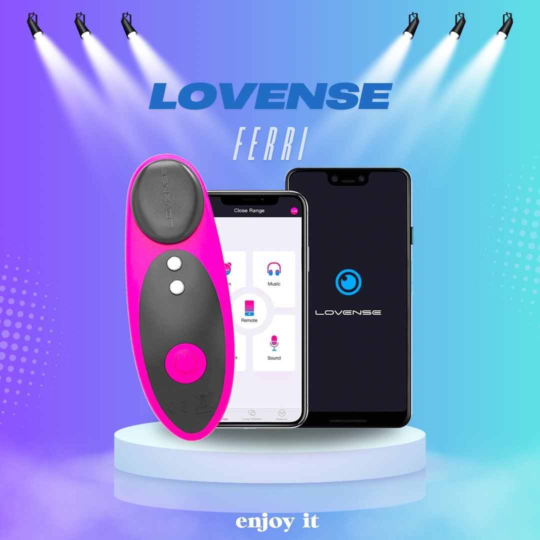 💖 Descubre el placer en cada momento con Lovense Ferri 💖 Diseñado para adaptarse perfectamente a cualquier tipo de ropa interior. 🌟 #LovenseFerri #PlacerADondeVayas #VibradorDePanties #Autocuidado #DiscreciónConEstilo #PlacerIntenso #EnjoyIt