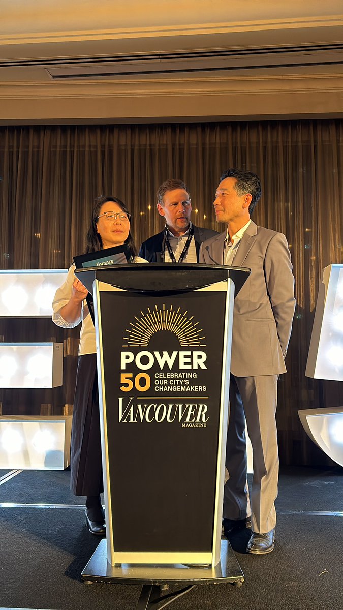 <a href="/BCLegendsCA/">BC Legends with Carole Taylor</a> <a href="/DavidSuzukiFDN/">David Suzuki FDN</a> <a href="/RyanBeedie/">Ryan Beedie</a> <a href="/BeedieBuilt/">Beedie</a> <a href="/QMUNITY/">QMUNITY</a> <a href="/nicolawealth/">Nicola Wealth</a> @Skusgluums <a href="/RBC/">RBC</a> <a href="/bccla/">BC Civil Liberties Association</a> <a href="/FredAboutTown/">Fred Lee</a> <a href="/BeckiChan_/">Becki Chan</a> <a href="/FreeOfViolence/">Atira Women's Resource Society</a> <a href="/IndigiNewsMedia/">IndigiNews</a> <a href="/Eden_Fine_Day/">Eden Fine Day</a> <a href="/myVCC/">VCC</a> <a href="/VCCpresident/">Ajay Patel</a> <a href="/Melissa_Lem/">Dr. Melissa Lem</a> <a href="/guyfelicella/">guyfelicella🇨🇦🍁</a> <a href="/EdgarDevelopmnt/">Edgar Development</a> <a href="/ChardDev/">Chard Development</a> <a href="/PCIDevelopments/">PCI Developments</a> The next trio focuses on using urban design to create more connections among residents and visitors. 

Congrats to <a href="/HappyCitiesTeam/">Happy Cities</a>, <a href="/tomospaces/">Tomo Spaces</a> and <a href="/charlesincities/">Charles Montgomery</a>!

“We’re a movement of designers, activists, planners, developers who understand our social connectivity crisis.”