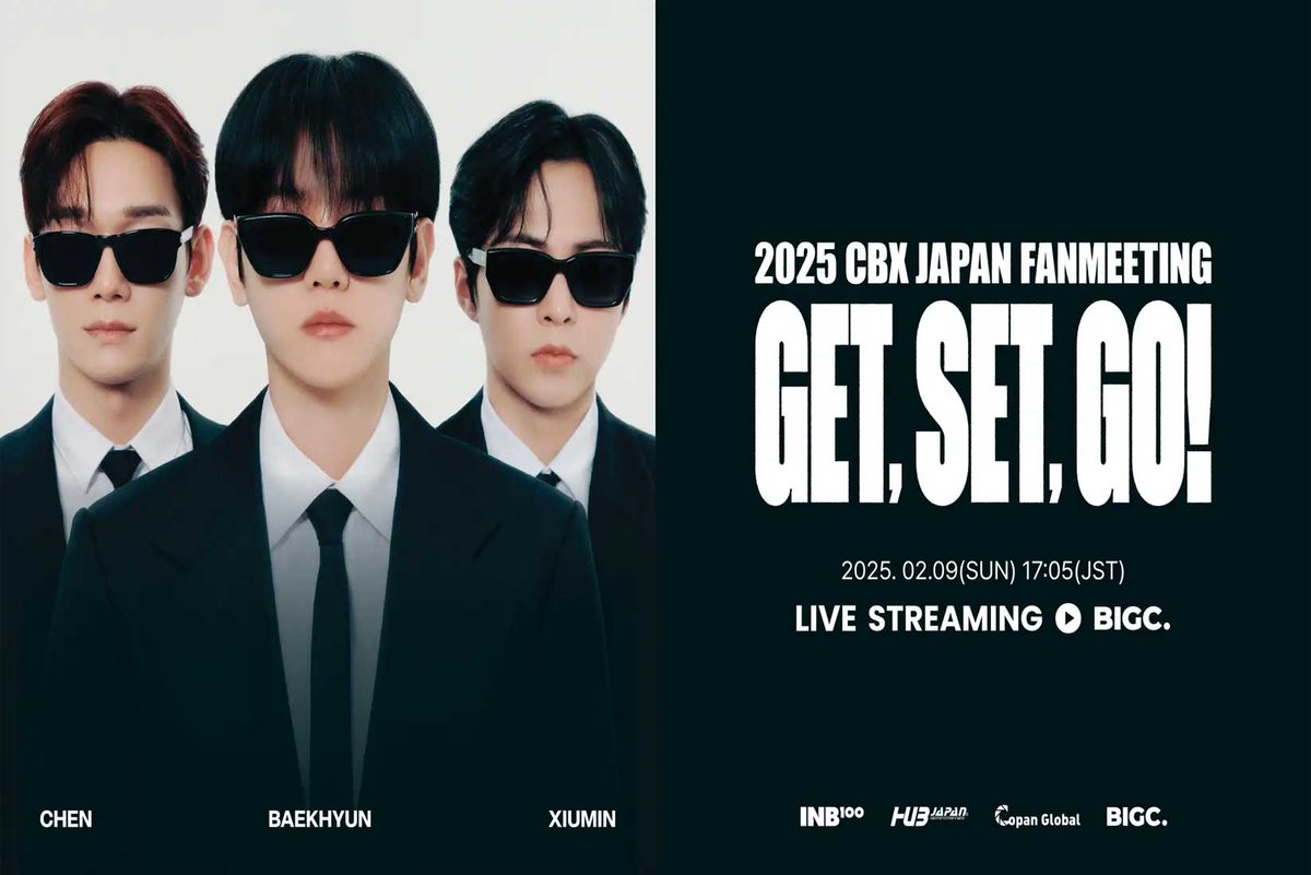 kanhi221's tweet photo. 2025 CBX JAPAN FANMEETING Get, Set, Go!

2月8日(土)  2月9日(日)
神奈川県ぴあアリーナＭＭ
1F フロア指定席 1〜3列

ファンミチケット代行詳細はDMでください📨

- EXOベクヒョンシウミンチェン日本ファンミーティング https://t.co/RiaTGQ084W