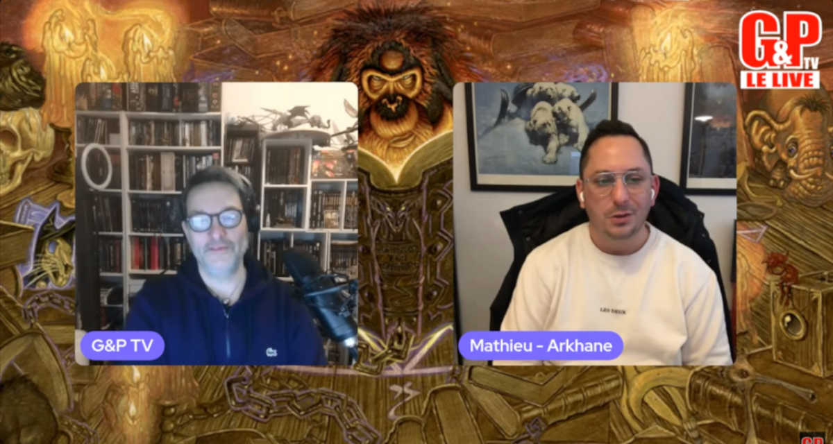 GP_actus's tweet photo. Notre G&P LELIVE d'hier avec notre invité Mathieu Saintout, d'Arkhane Asylum Publishing, est désormais visionnable en différé.
https://t.co/qjW7geeTxv
#arkhaneasylumpublishing #DisqueMonde #alien #walkingdead #fallout #dune https://t.co/j7y5kWwngz