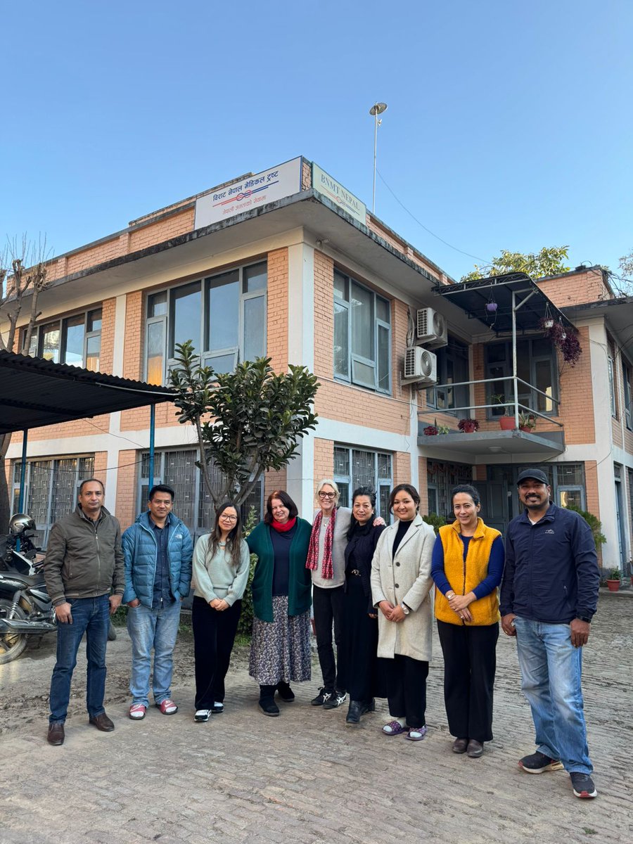 BiratNepal's tweet photo. Honored to welcome Prof. Dr. @SarahJDunstan1 @TheDohertyInst at #BNMT & #CMDN! Great discussions on our #TARGETTBproject findings, which used whole genome sequencing of #TB isolates from Kathmandu, Pyuthan & Banke to uncover transmission dynamics & inform better interventions. https://t.co/qozf0z8zwH
