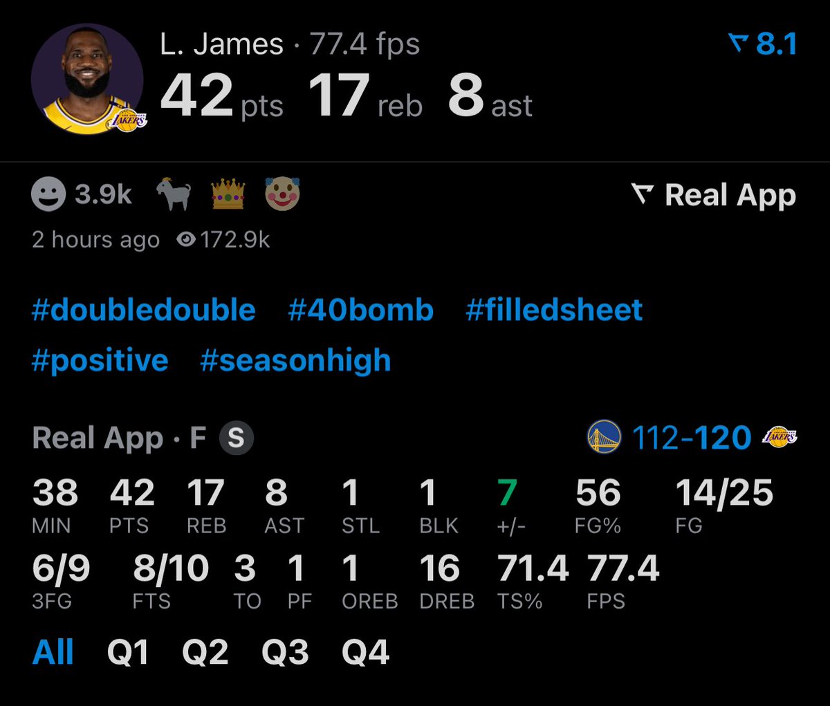 LakeShowYo's tweet photo. LEBRON JAMES MASTERCLASS

LUKA, ARE YOU READY??? 😭😭😭

(via @realapp ) https://t.co/lLhB22LiJz