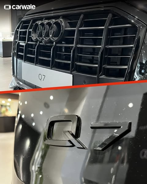 CarWale's tweet photo. The Audi Q7 Bold Edition gets a Black styling package.
- Black front grille
- Blacked-out brand logos
- Glacier White, Mythos Black, Navarra Blue & Samurai Grey
- Ambient Lighting Package

#audi #q7 #audiq7 #boldedition #suv #luxurycar #specialedition #cargram #audigram #cwphotos #cars #carlife #automotive