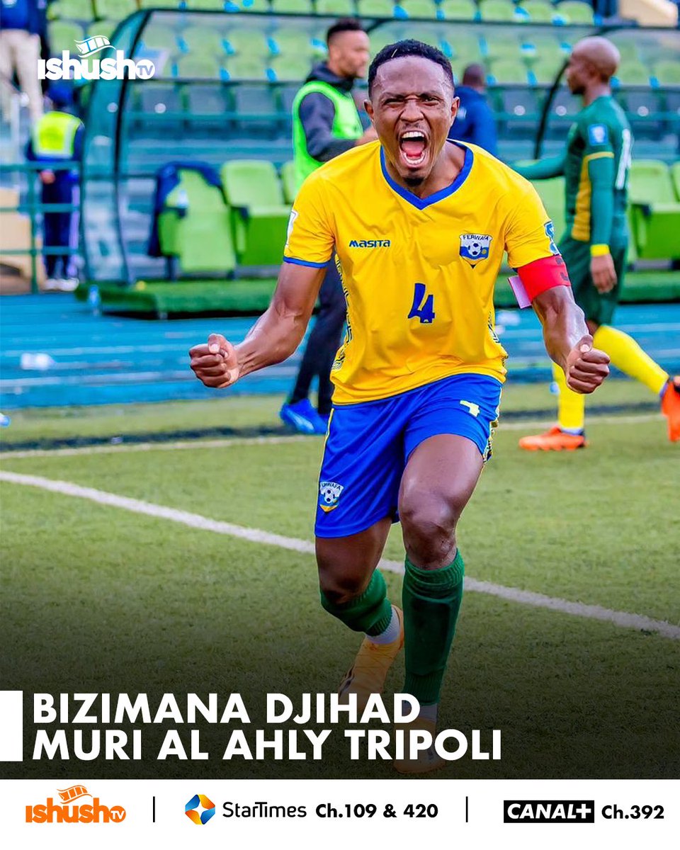 ISHUSHOTV's tweet image. #football Kapiteni w’Amavubi, Bizimana Djihadi @djidro8 aravugwa mu ikipe ya Al Ahly Tripoli, Libya nyuma yo gutandukana na Kryvbas yo muri Ukraine.

#ishushotvsports #freshandfun