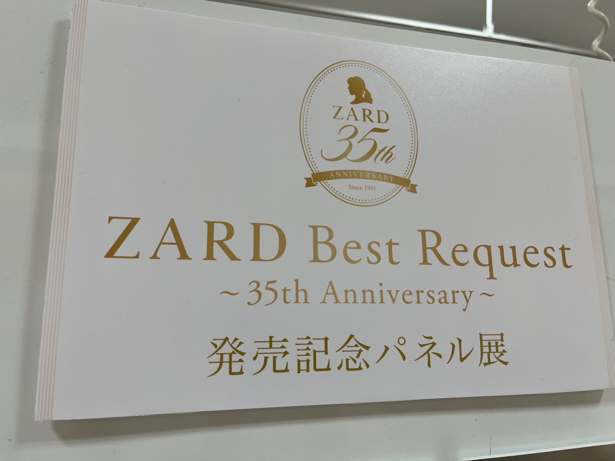 ZARD ⑥⑨パネル写真 漕い ZARD ⑥⑨パネル写真 漕い