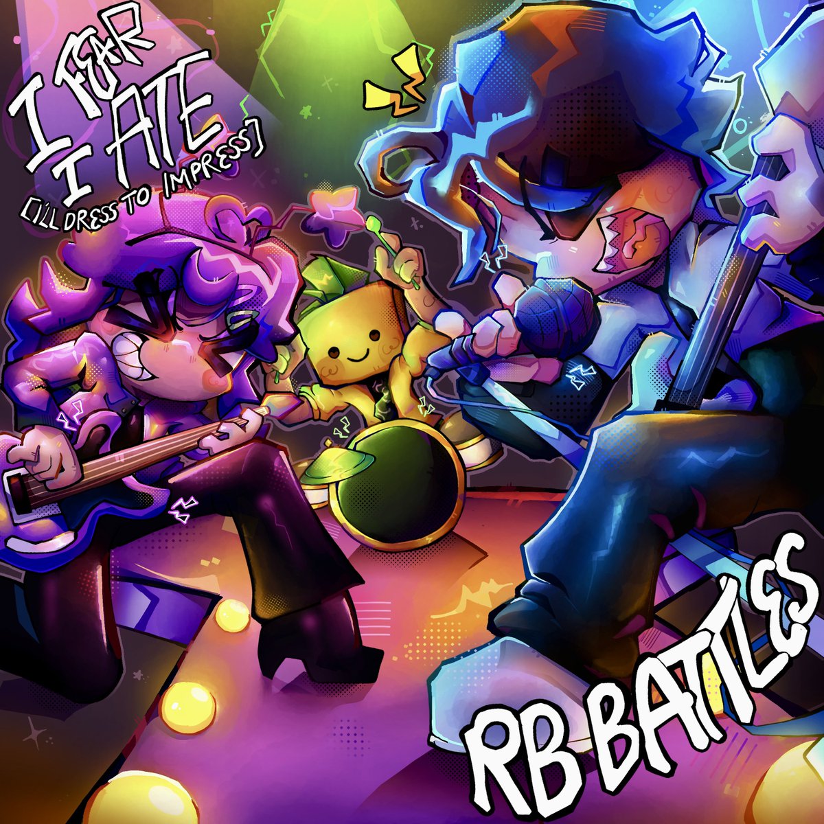 Go stream our new song "I Fear I Ate" out now!
rb-battles.lnk.to/IFearIAte 💜💙💚