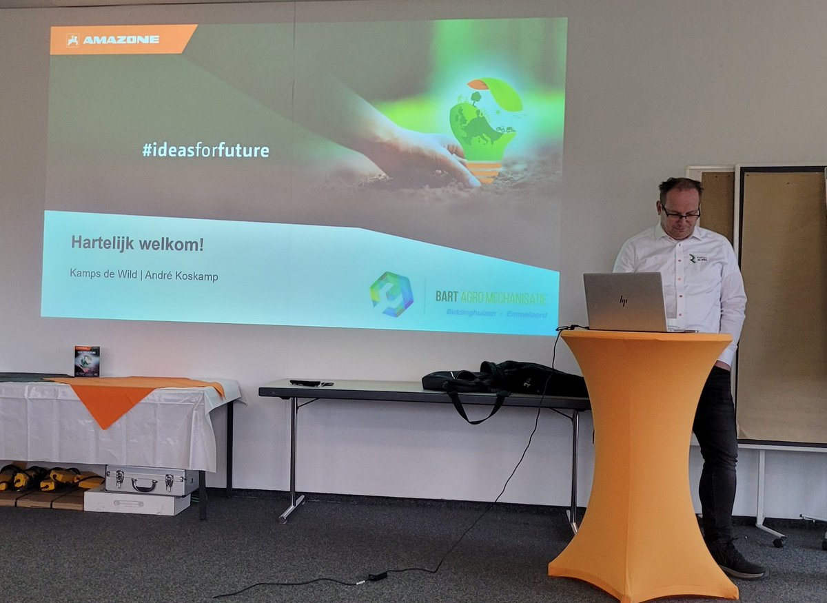 Vandaag is de BAM on tour. Gastvrije ontvangst door <a href="/A_Koskamp/">André Koskamp</a> bij <a href="/Amazone/">AMAZONEN-WERKE H. DREYER SE & Co. KG</a>!