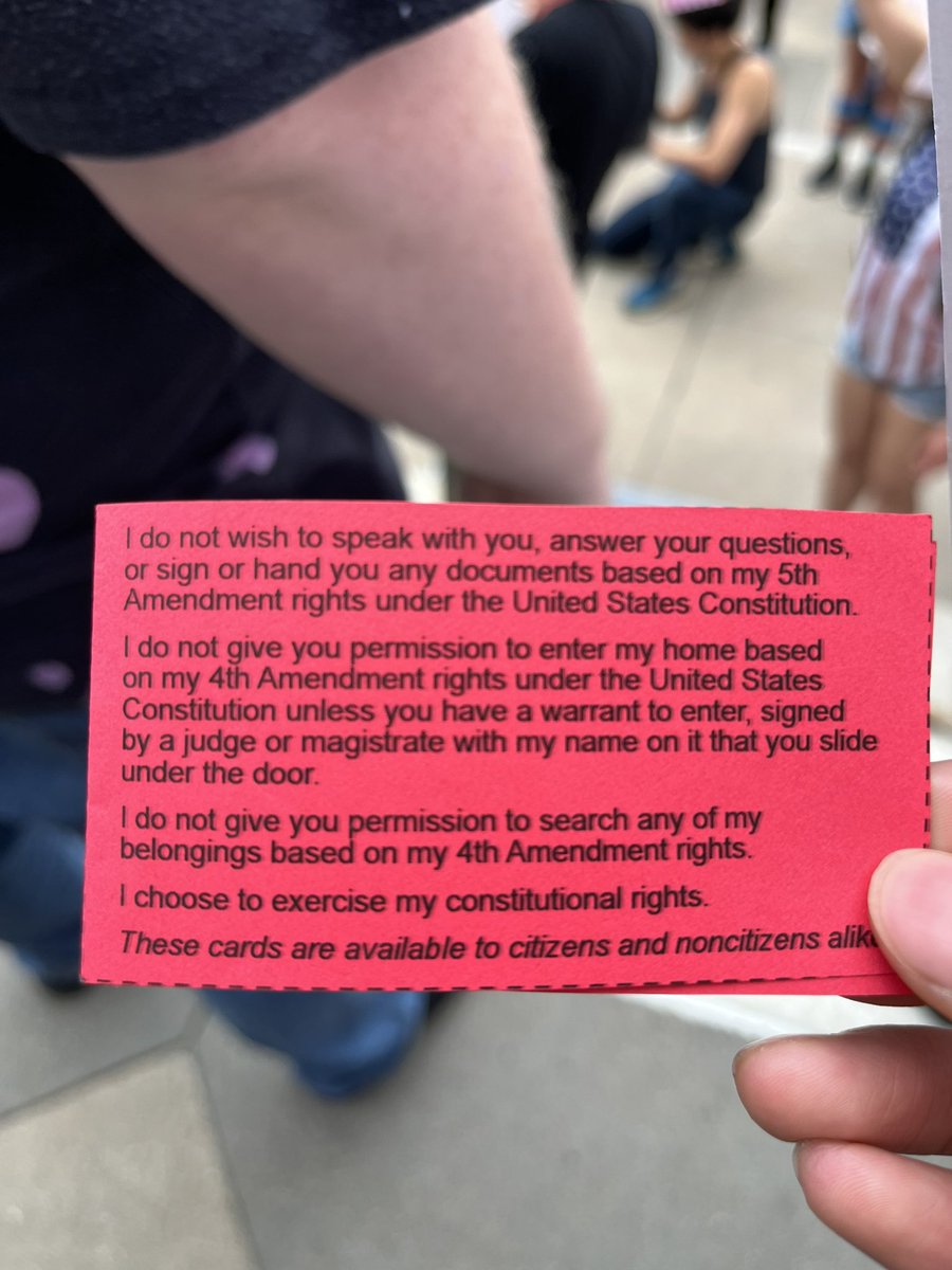 JeyM99's tweet image. Know your rights protect yourself and remember we have the power #50501movement #DenyDefendDepose