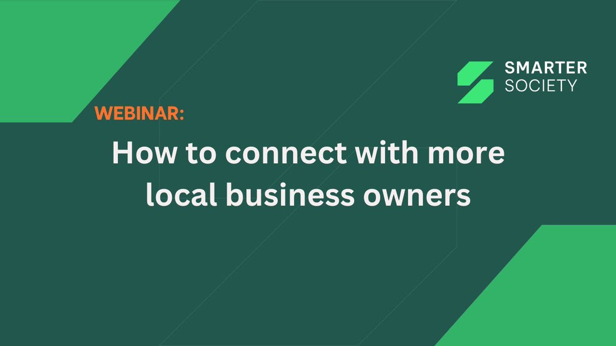 How can local authorities improve engagement with business communities?
Our latest webinar explored:
• Why SMEs rely on digital platforms for business advice
• New cost-effective digital solutions for LAs
Read our blog post or watch the webinar here - zurl.co/cCCos